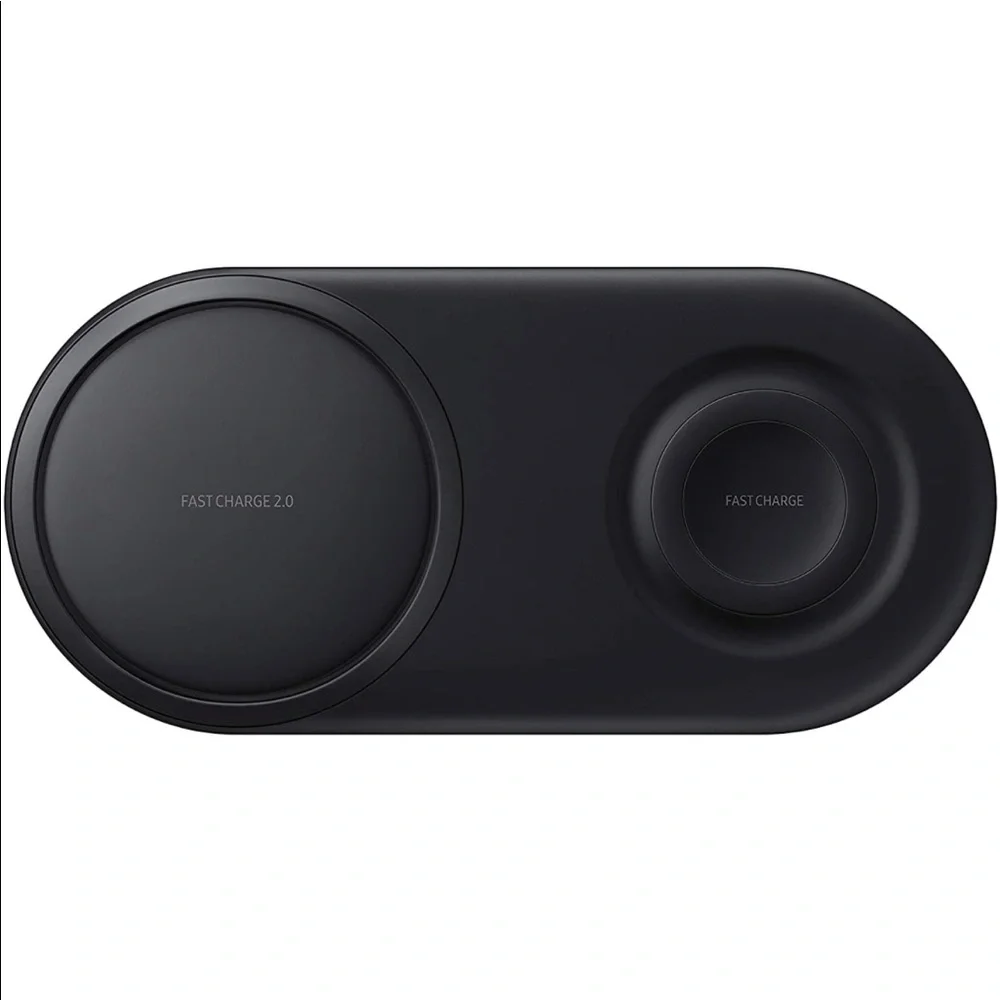 SAMSUNG Wireless Charger DUO Pad, Fast Charge 2.0- Black
